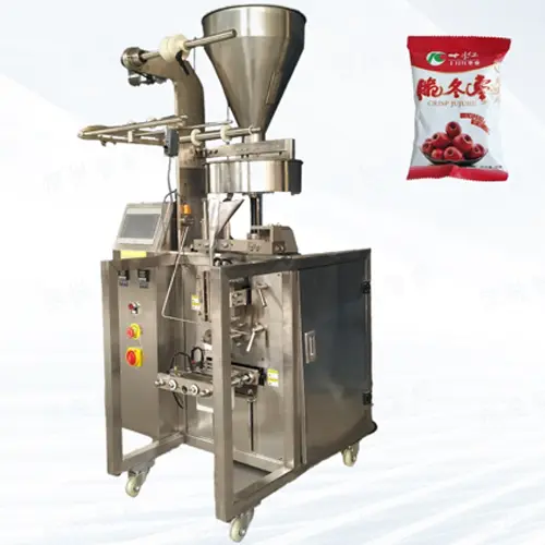 Small automatic pouch packing machine 