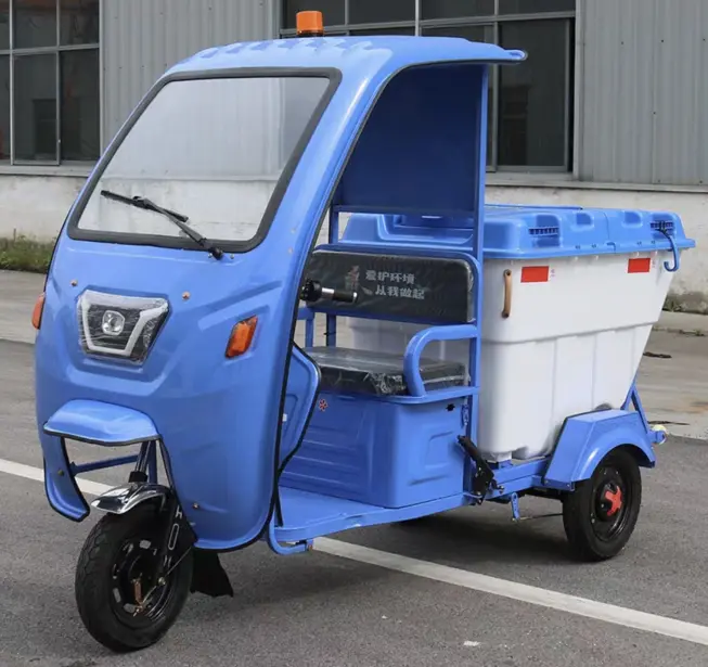 3 wheel garbage tricycle