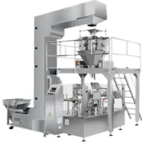 Zipper pouch packing machine