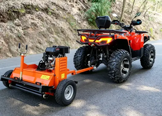 atv 4 wheeler with mower atv 4 wheeler with mower