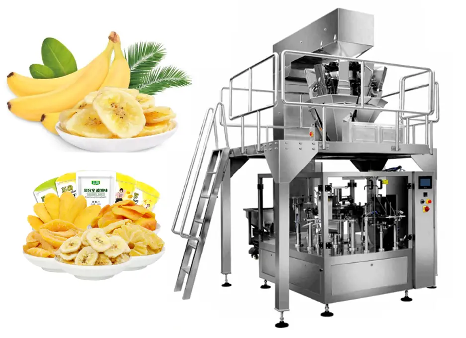 banana chips packing machine