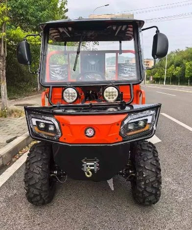cuatrimoto con caja para carga