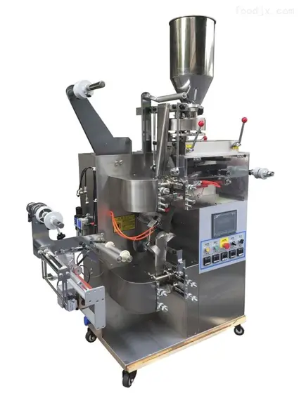 double chamber tea bag packing machine