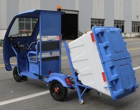 electric tricycle for garbage collection