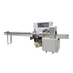 Flow wrap machine