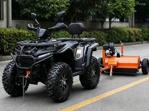 flail mower tow behind atv