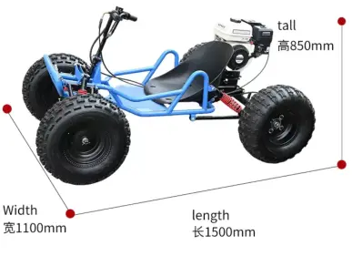 go kart de gasolina para adultos