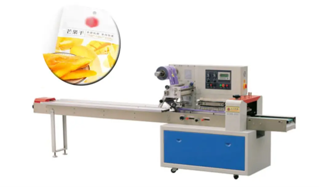horizontal flow wrap packaging machine