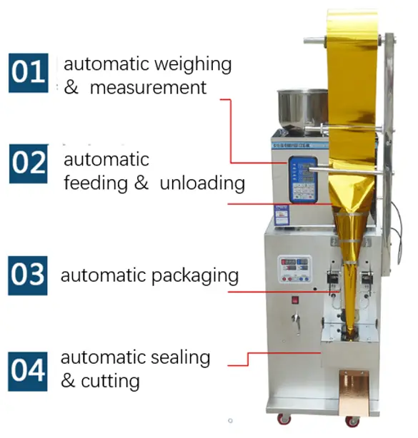 pouch packing machine small