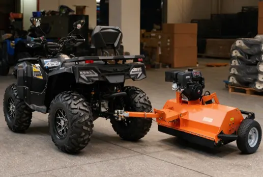 pull behind mower with atv pull behind mower with atv